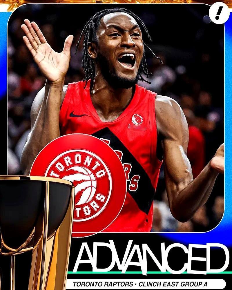 猛龙老争气了，第一了，他们第一了。刚大胜奇才锁定季中赛小组第一，成首支晋级8