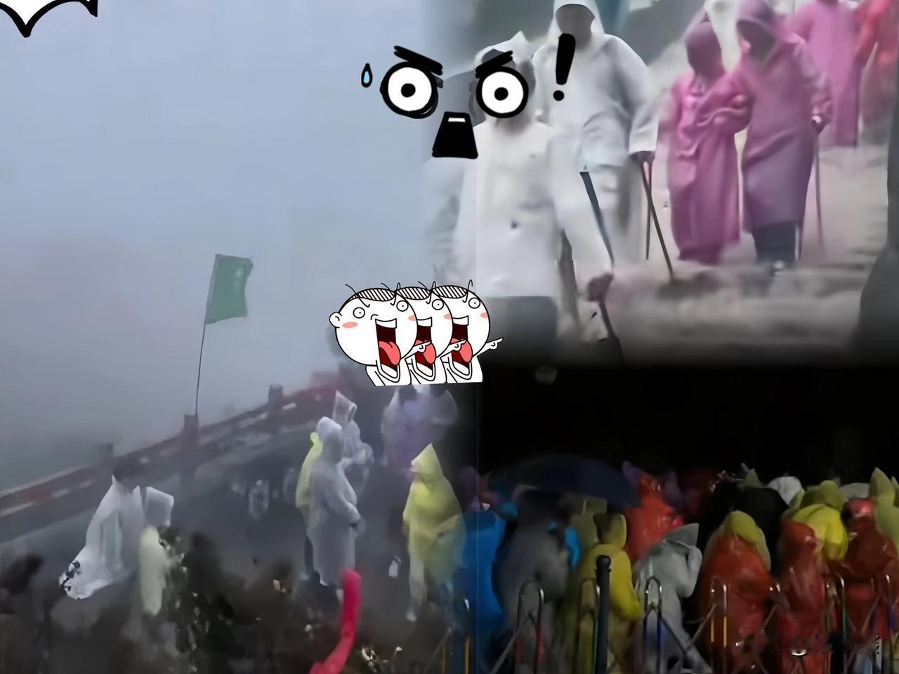 我跟你们说！大哥卖雨衣一夜狂赚五万，真不多！不是因为要背着几十斤货爬山，也不