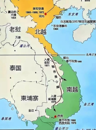南越和北越现在的内部矛盾，极为尖锐，几乎不可调和，南越的想法就是，如果越南不统一