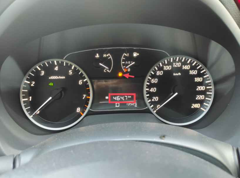 跑了1.3万多公里，还是这样。看这样子，跑500公里都跑不到。人家2T涡轮的车都