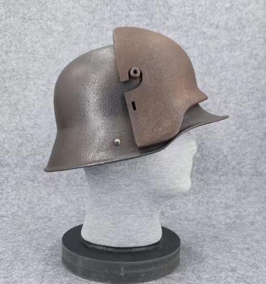 原来二战的德军狙击手还有这样的头盔？德军钢盔M16一战狙击手德国头