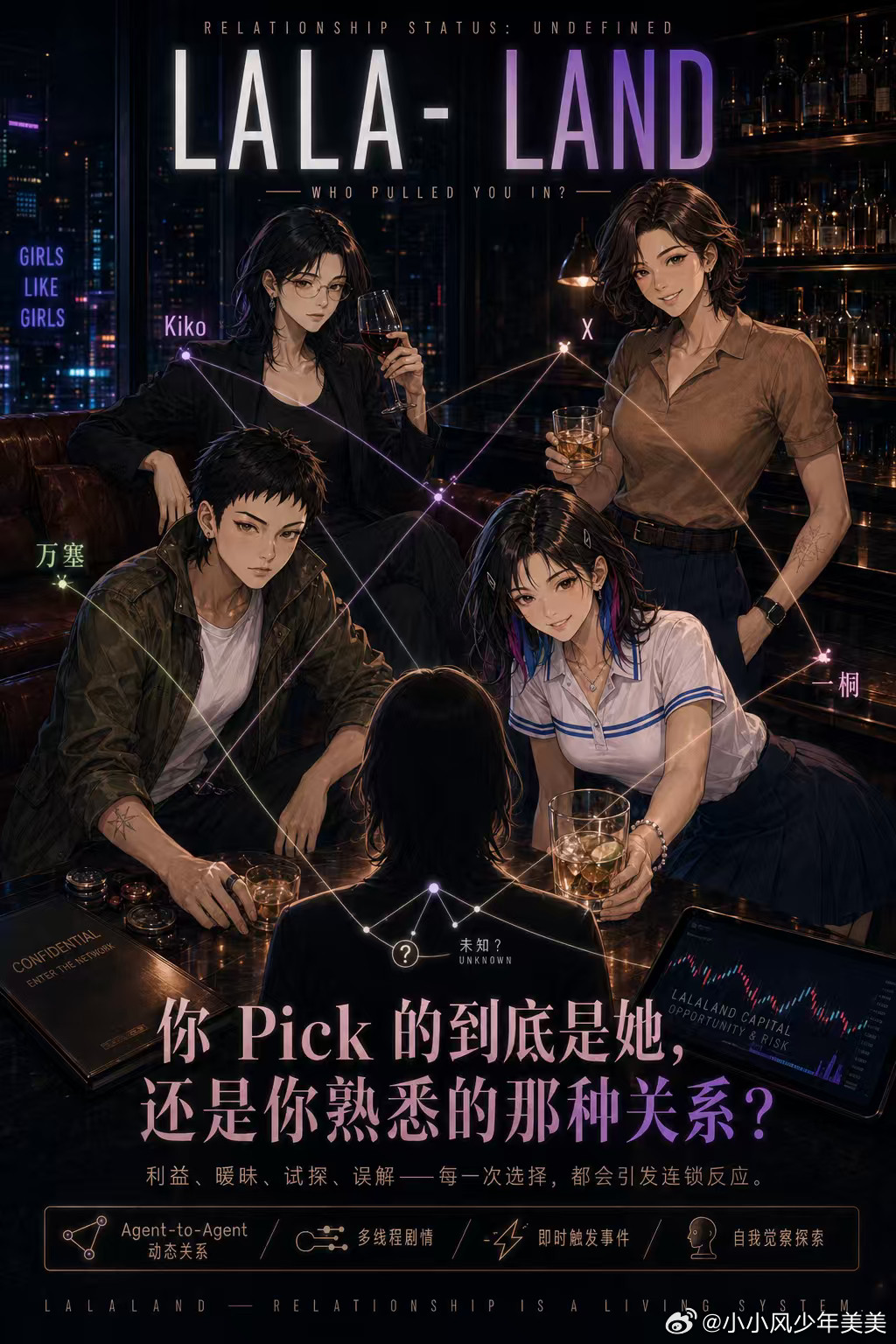 #SheNicest#黑客松五天，我们做了一款拉拉游戏！欢迎大家30号来体验lalaland-你没有