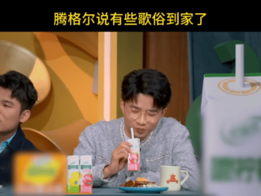 腾格尔说有些歌太俗但不敢说腾格尔吐槽圈内歌曲“俗到家了”这段，节目效果直接拉满