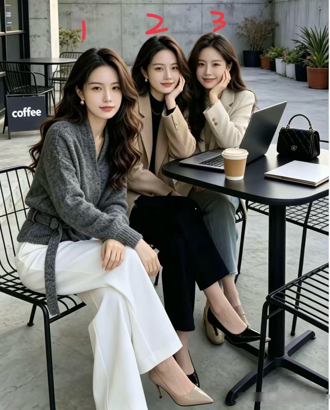 不准撒谎，一眼看去几号美女打动了你的心？