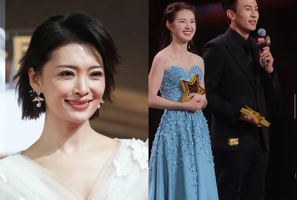 看了国剧盛典颁奖晚会最打动人的一幕不是郭宇欣和刘萧旭一起走红毯，而是女主持人马滢