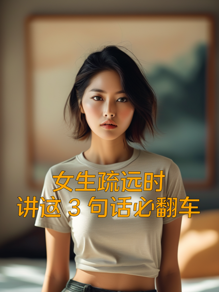 女生疏远时，讲这3句话必翻车