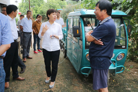 含山县县长田昕督查禁养区畜禽养殖场关闭搬迁工作