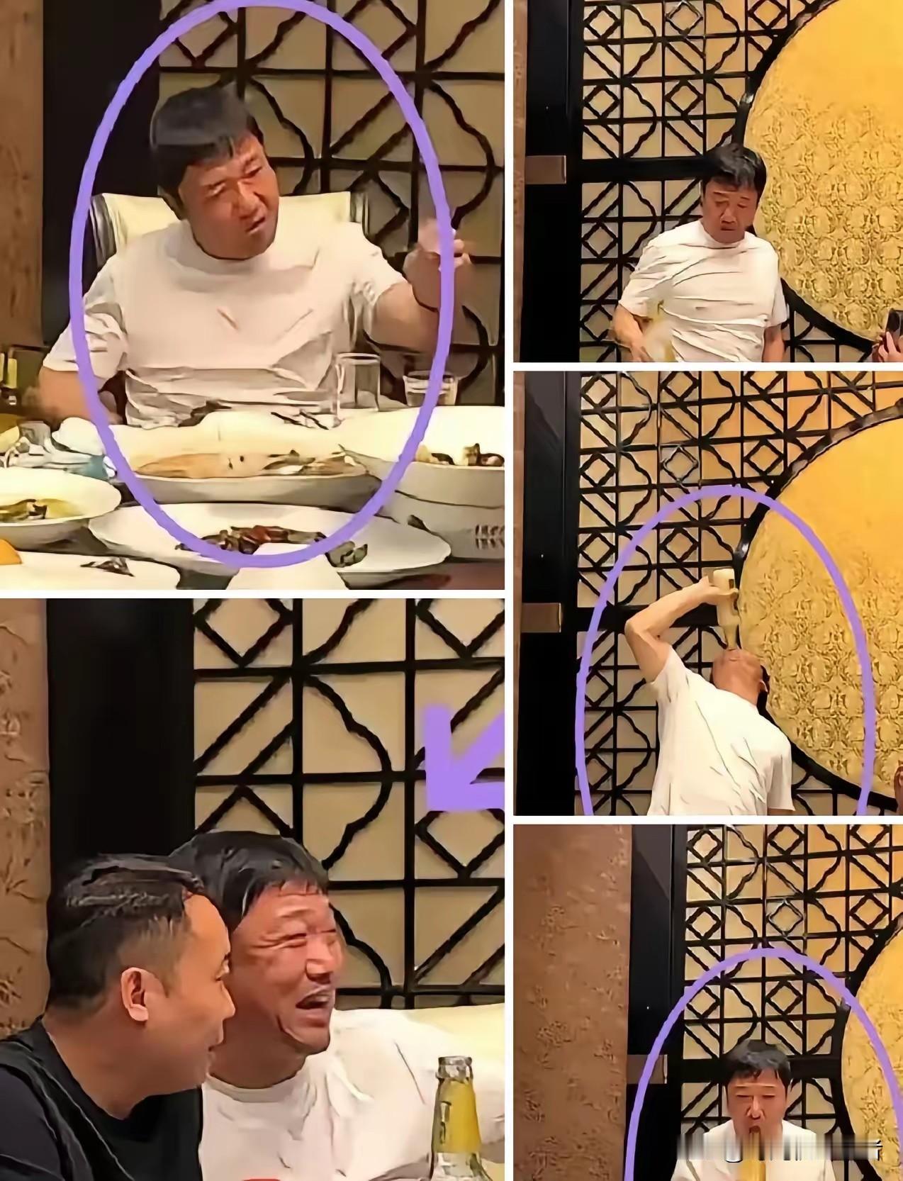 贾冰交友不慎，被人做局，私下饭局被偷拍，抽雪茄，炫啤酒，拍的都是酒过三巡的照片，