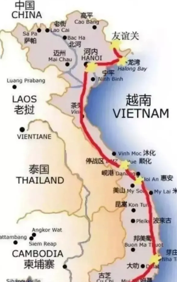 越南是铁了心想要中国高铁技术，正忙着做宣传，明确提出要和中国“车同轨”，但是技术