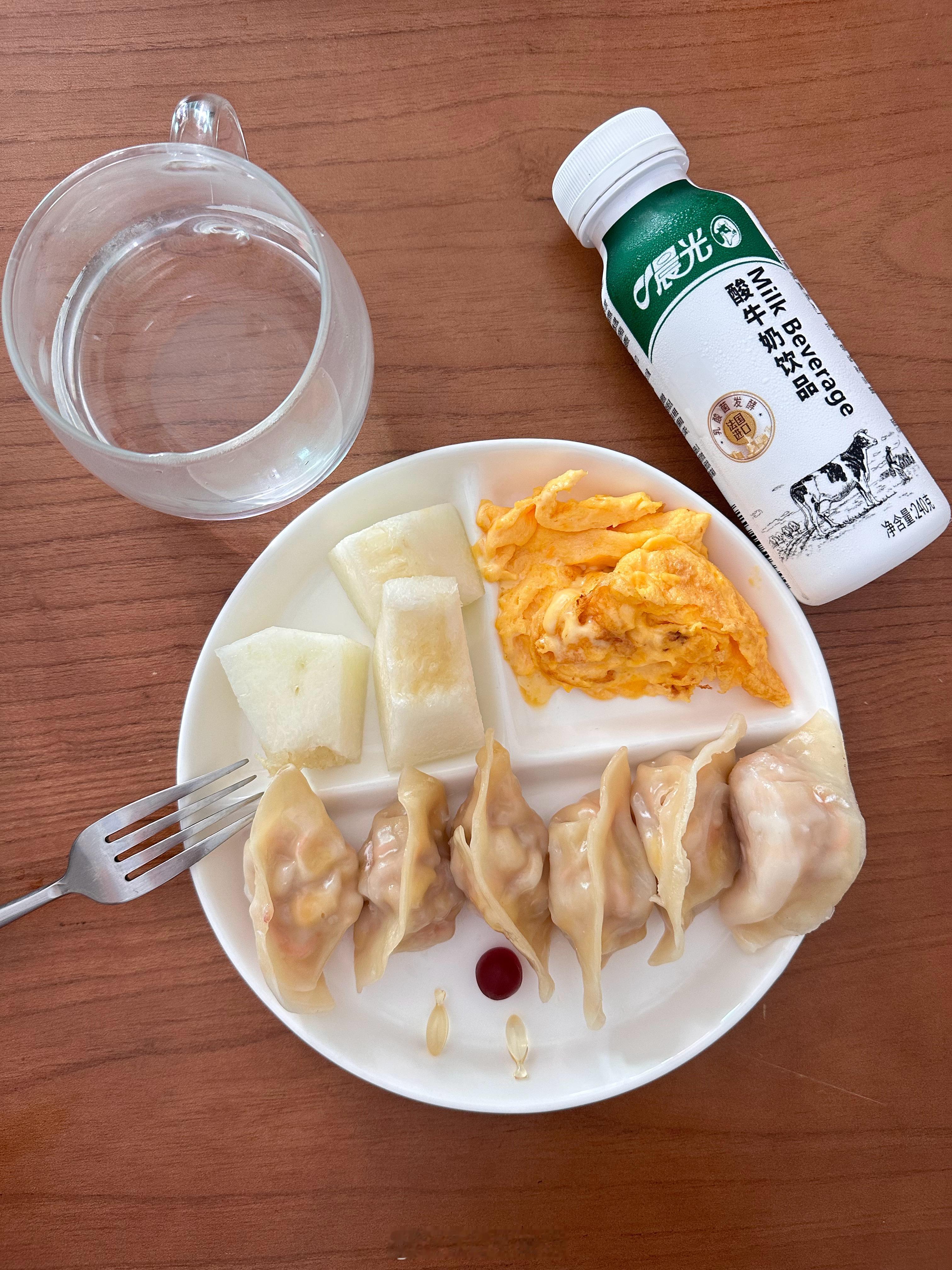 早安✐ᵕ̈ᴹᴼᴿᴺᴵᴺᴳ🌿🔆小学生早餐🥣时间中式胃的娃又回归吃饺子🥟