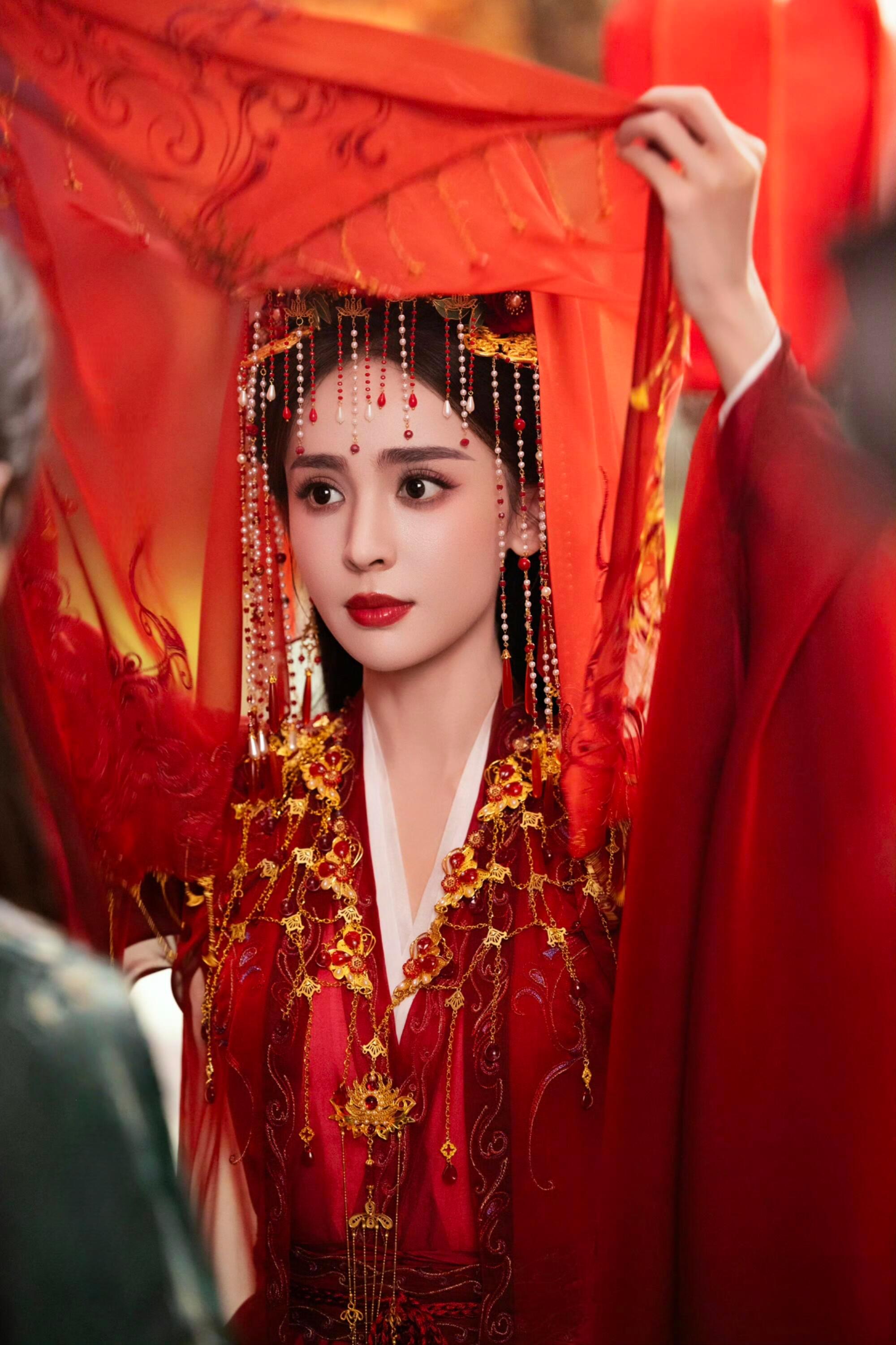 娜扎x萧雪鱼衣橱[爱心]娜扎古装怎么美成这样​​​