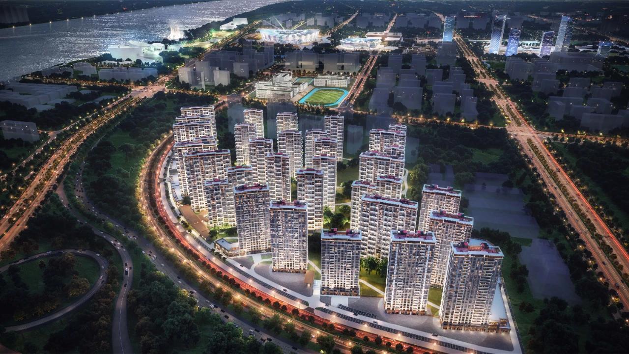 最新！日前，西安住建局公示了浐灞国际港奥体板块“华润·港宸润府项目”新一批房源的