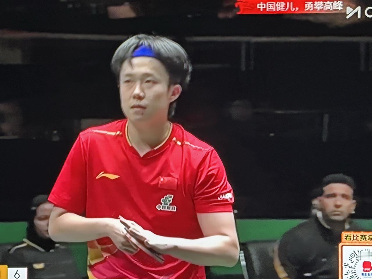 王楚钦又获一个三比零获胜！2025国际乒联混合团体世界杯小组赛，男子单打王楚