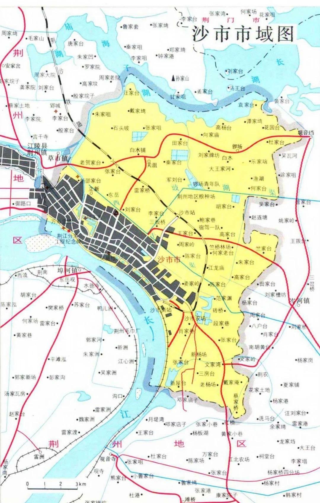 守着长江没做大，荆州到底输在哪？当年荆州地区的大和荆州城的小其实一直拧着。地区行