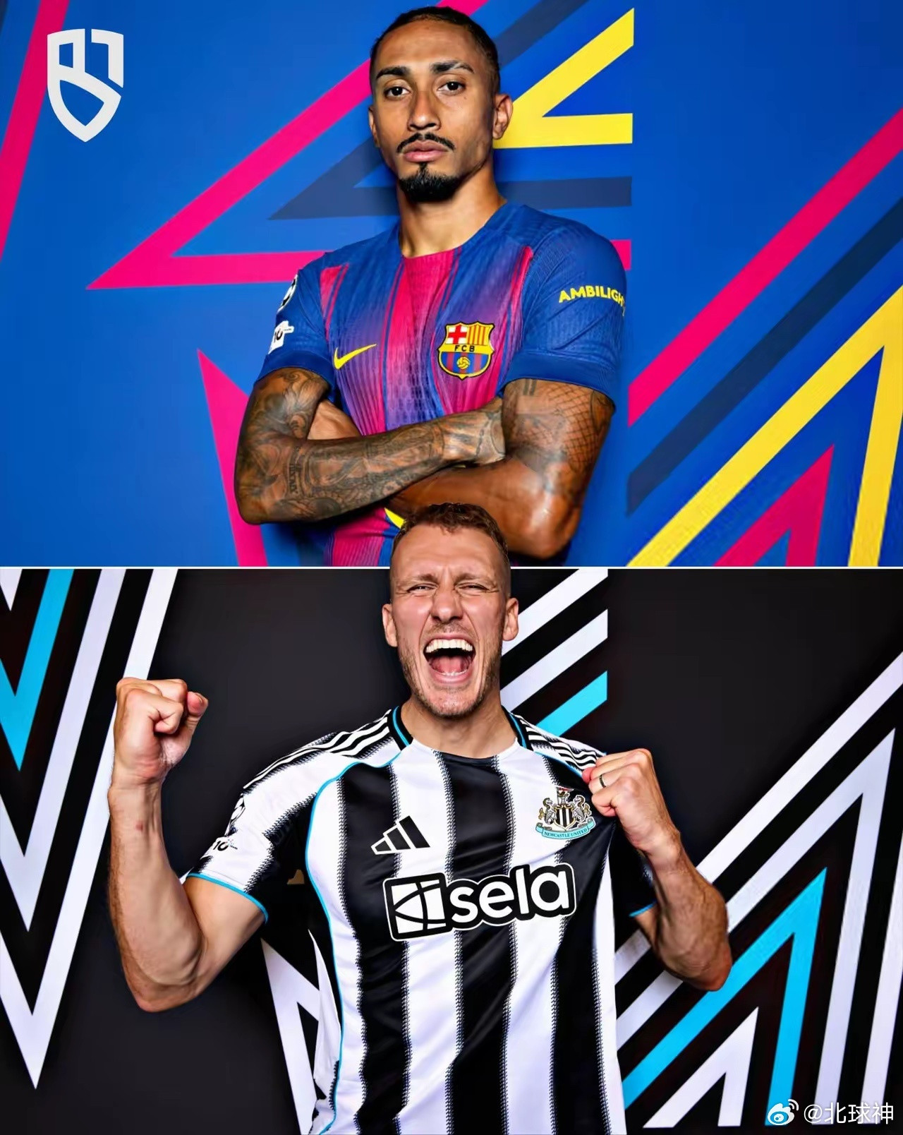 巴萨球迷笑不动了。他们在欧冠淘汰赛的签运也太好了吧，遇到的纽卡斯尔实力其实很一般