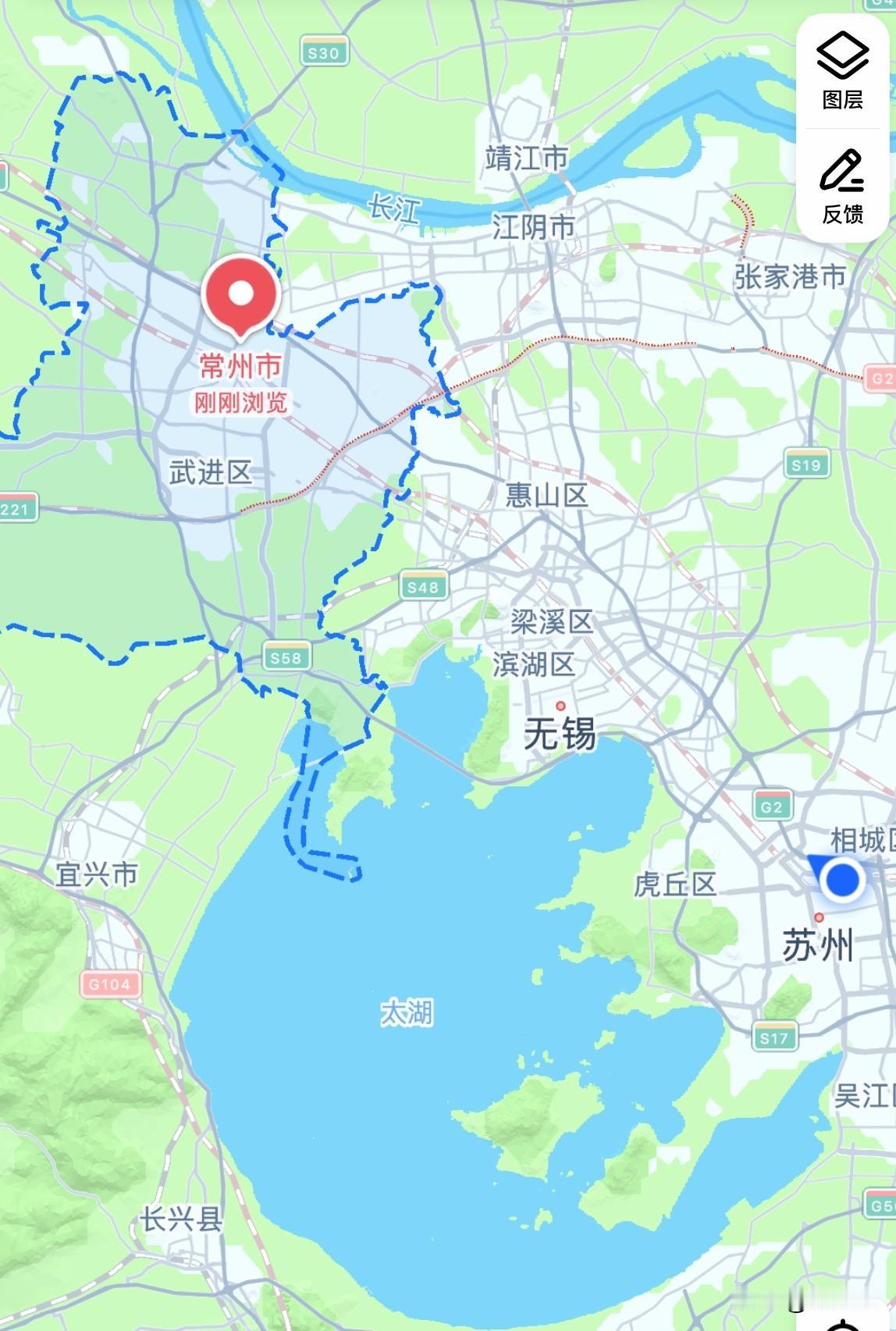 苏锡常中，常州确实是没人痛的！虽然被戏称太湖三傻，但常州跟太湖关联度没那么紧密了