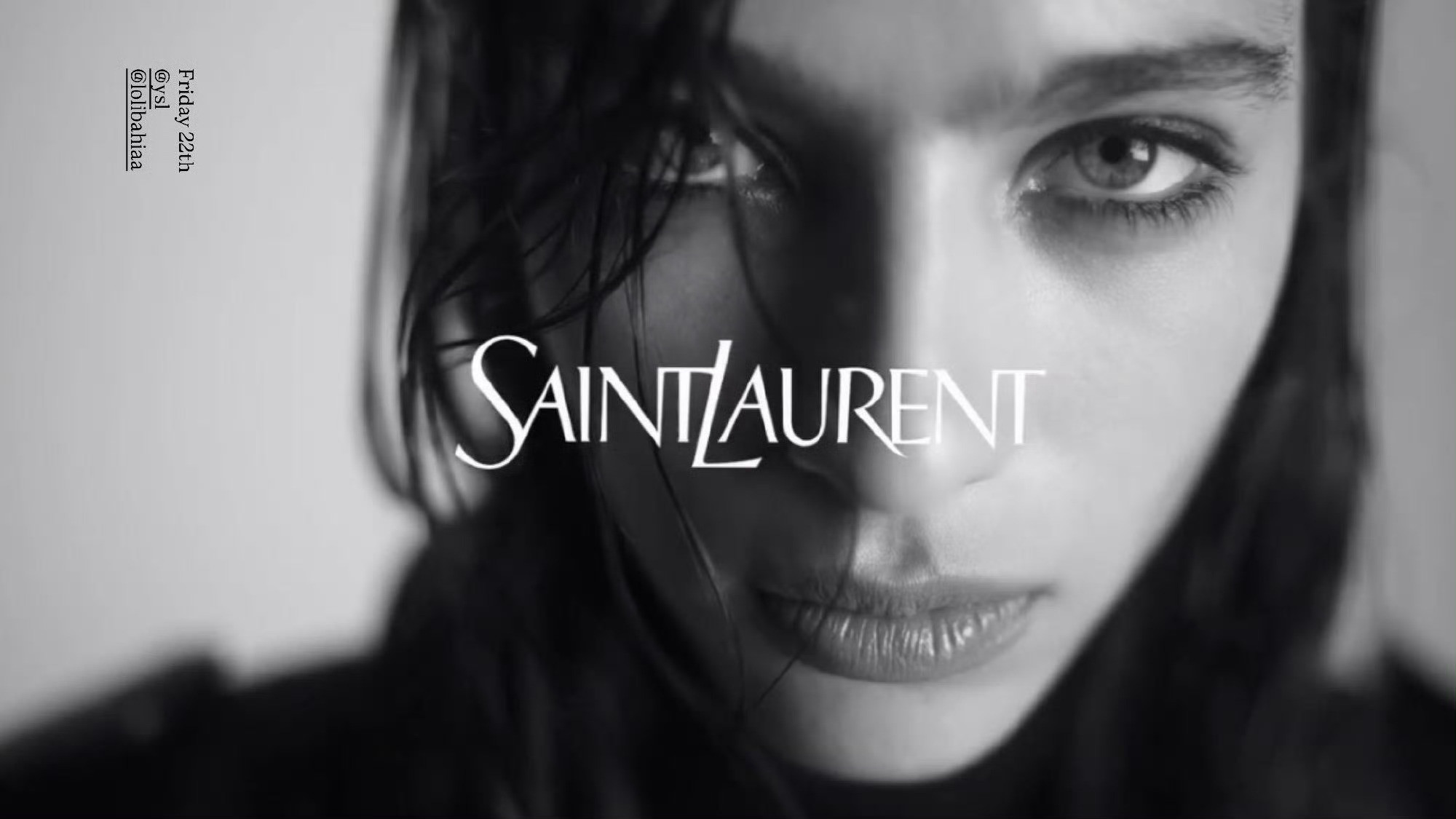 SAINTLAURENTFall2025Campaign圣罗兰秋季​​