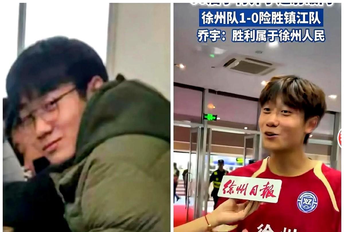 奔跑时速度如猎豹般迅徐州绝杀镇江的战神是身披12号战袍的乔宇，2005年出生，