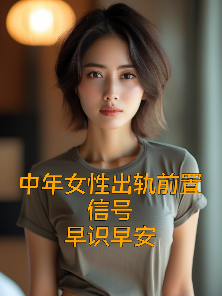 中年女性出轨前置信号，早识早安