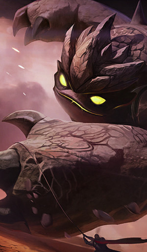 LOL手游愚人节英雄龙龟版本插画英雄联盟