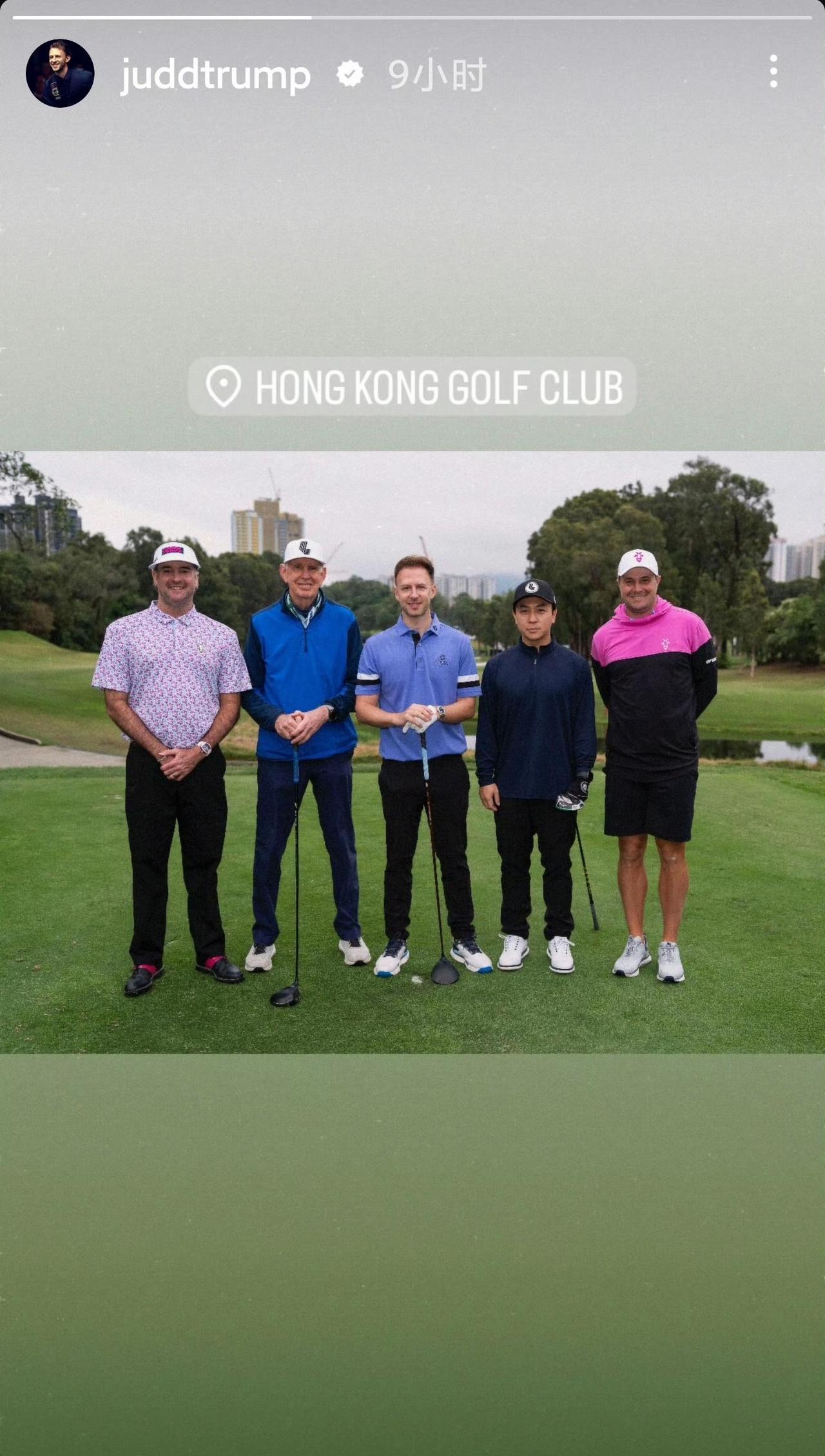 下一站比赛就是玉山公开赛，然后就是巡回锦标赛，最后就是世锦赛。大战前他们都在干嘛