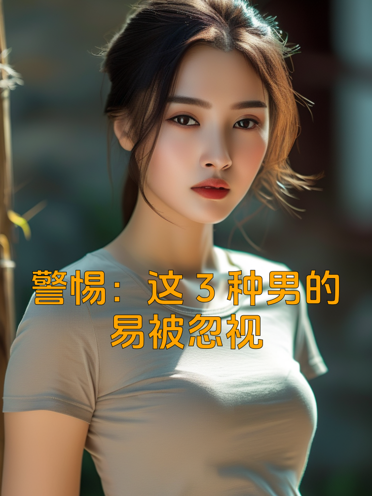 警惕：这3种男的易被忽视