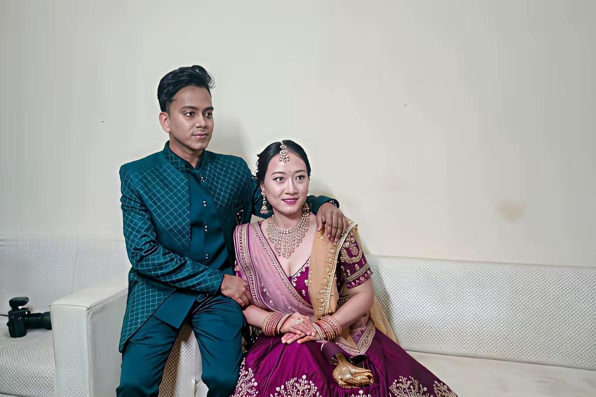 大连姑娘花花于2026年2-3月独自赴印度结婚，婚后留在印度，自婚礼后社交账号已