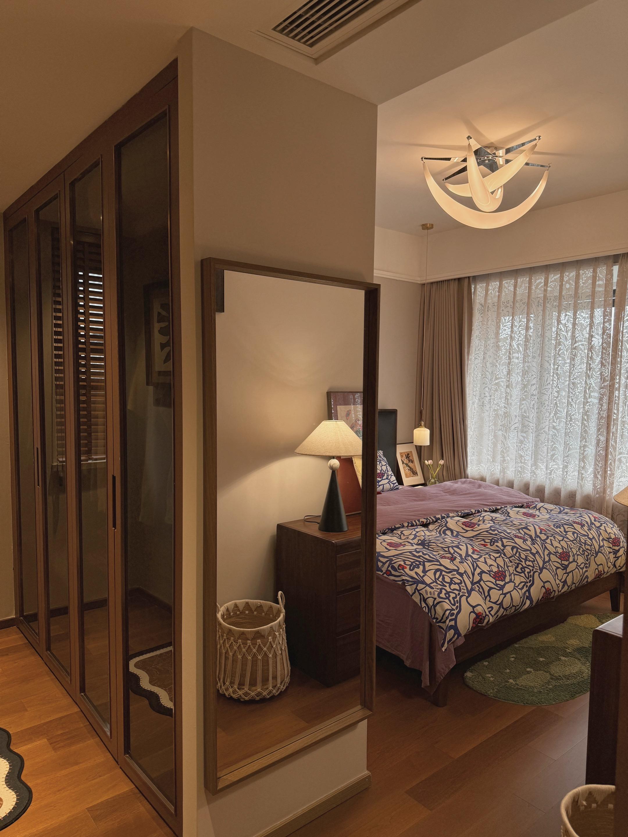 终于把卧室装成了喜欢的样子！