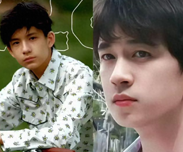 董洁潘粤明之子顶顶16岁颜值超高，有望进军娱乐圈？
