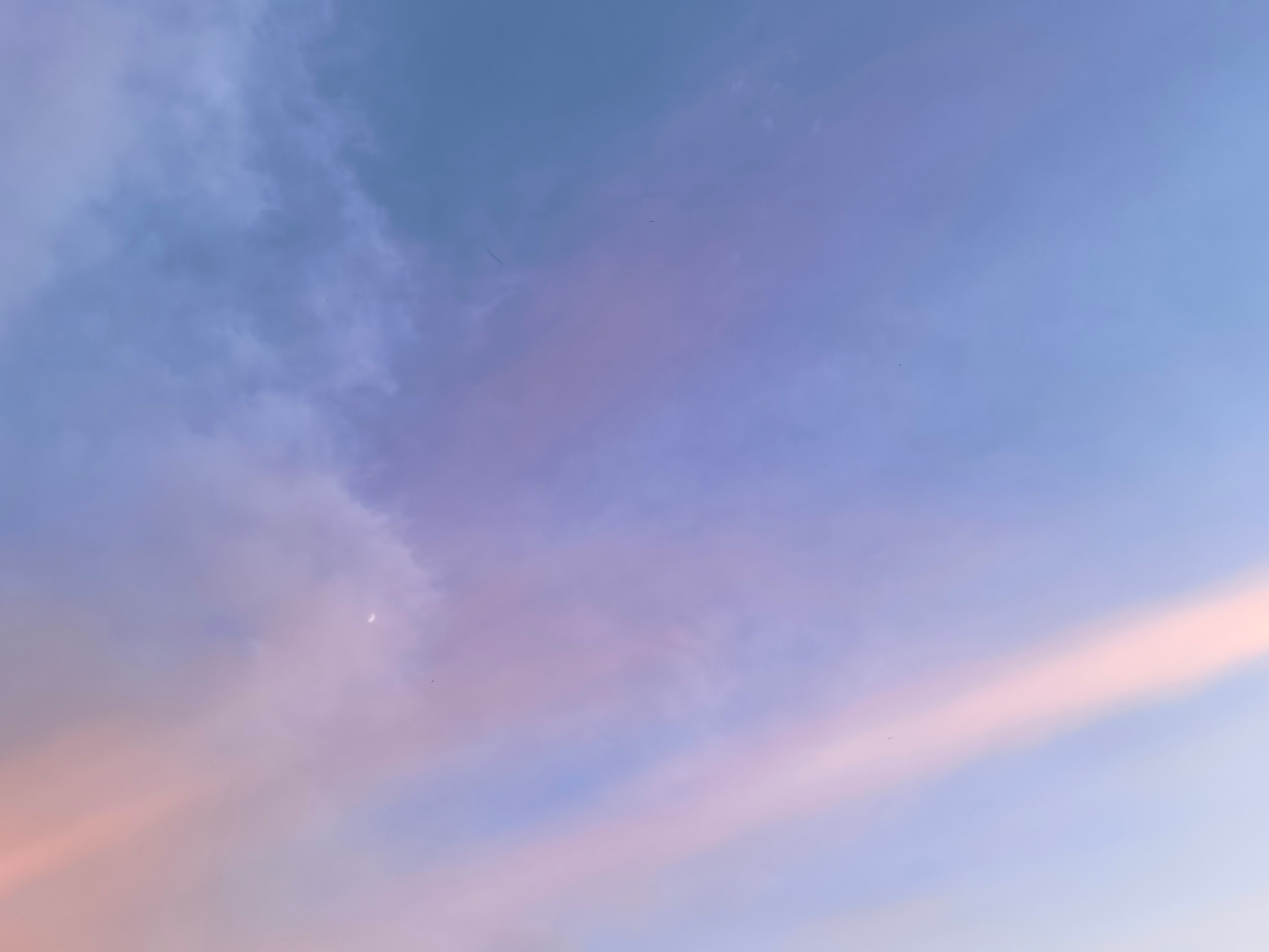 晚霞很美
