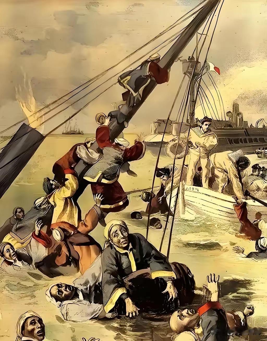 清军运兵船高升号上，共计有1116人，在1894年7月25日于丰岛海域被日舰浪速