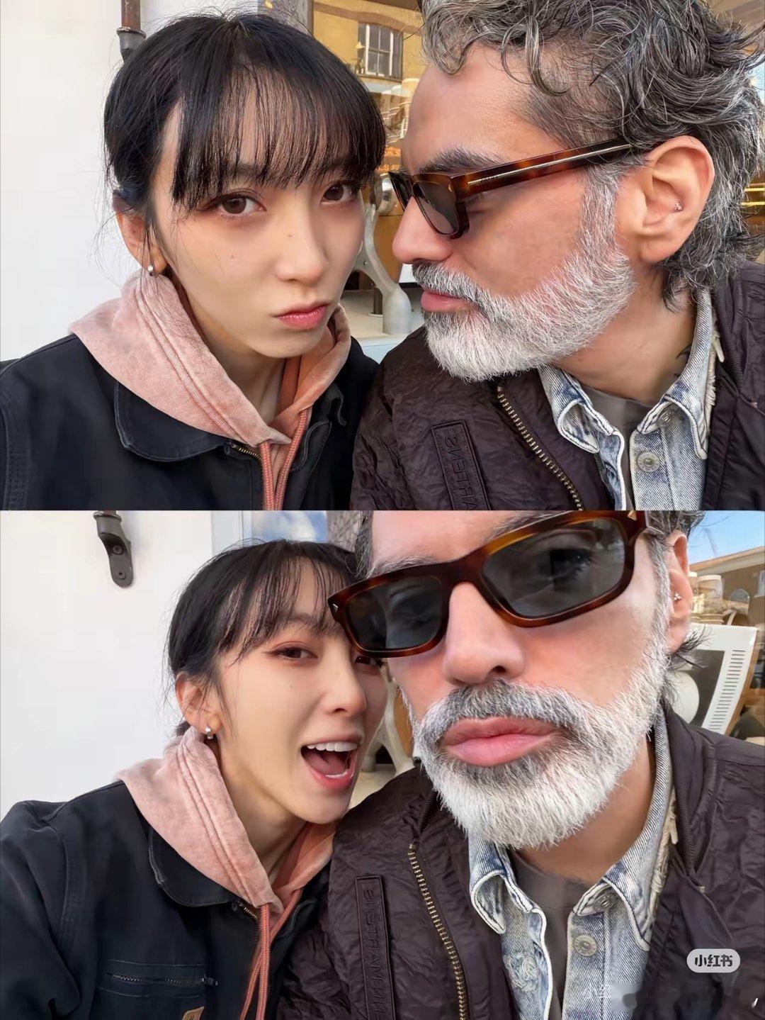 东大女孩出国留学后爱上本地白人老头