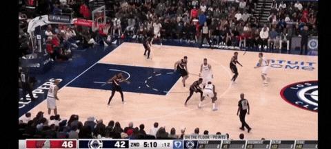 饼太香了!哈登把祖巴茨喂的饱饱的今天快船在主场迎战开拓者,最终以114-107