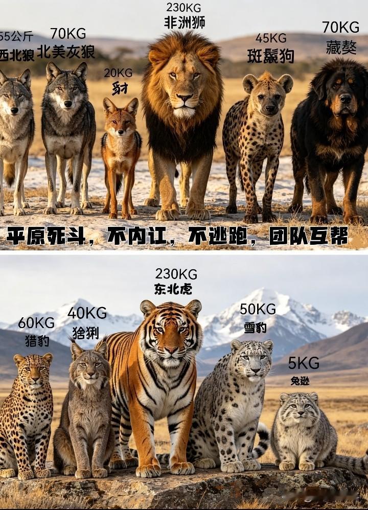 动物大作战，哪方能赢？
