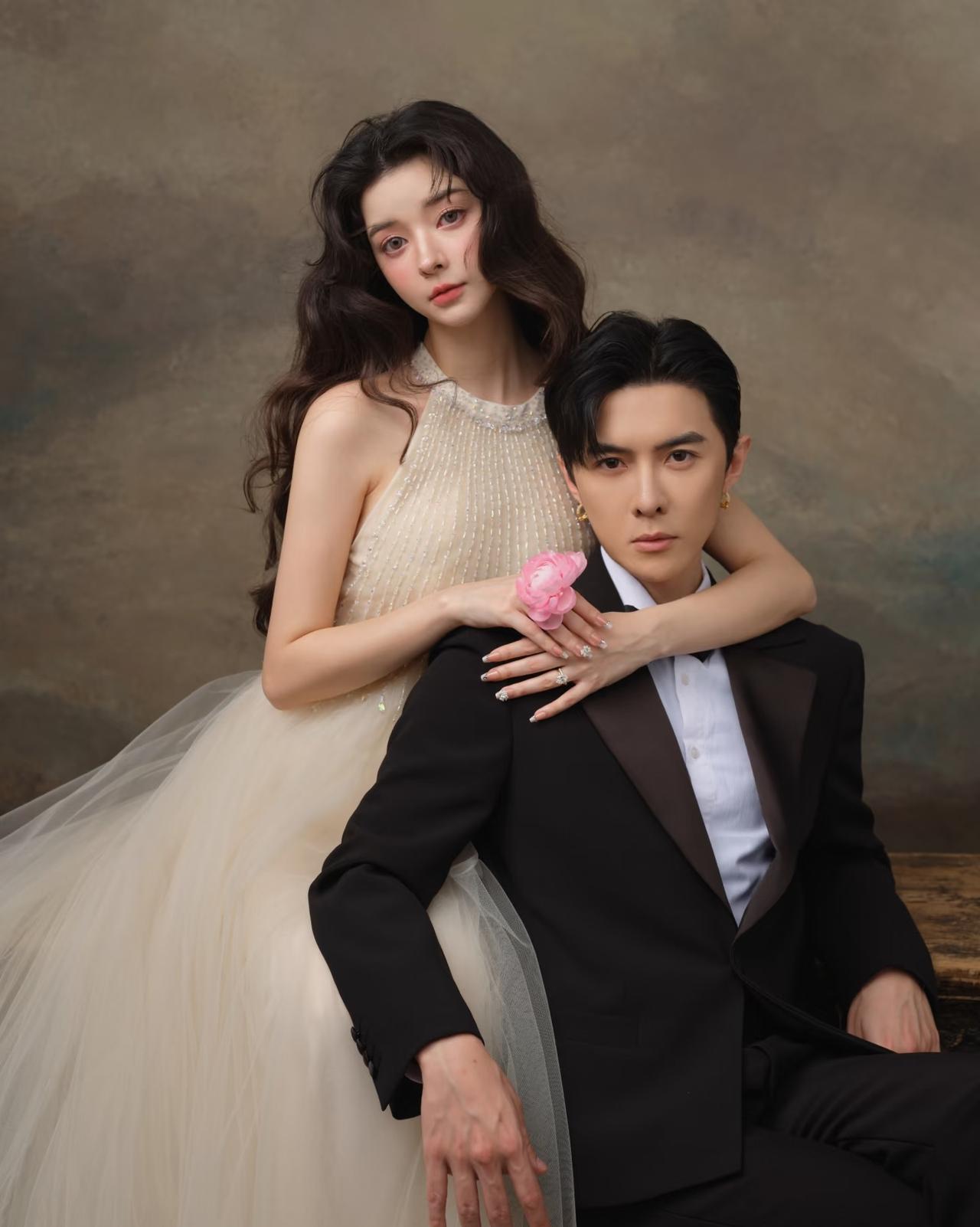 唐禹哲晒出与老婆苏小轩的婚纱照，真的是太漂亮了吧！唐禹哲和苏小轩已经生育了两个
