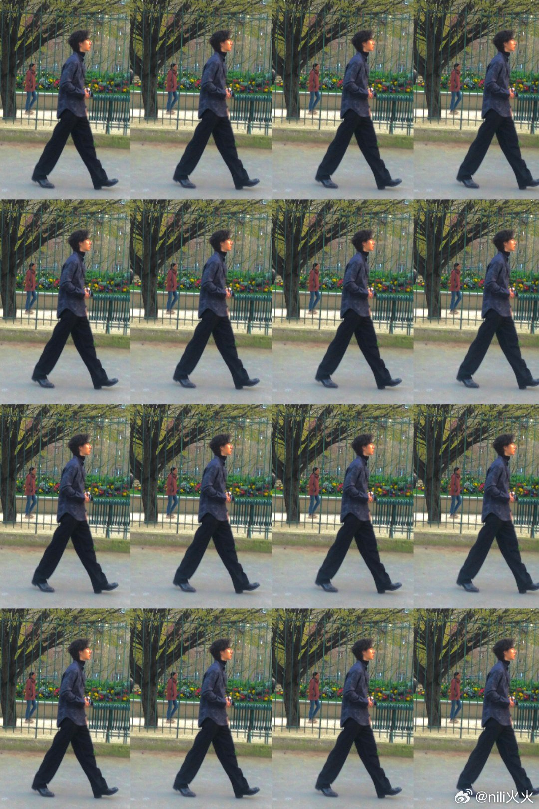 还有新图！行走的人间bjd，时尚感信手拈来，太帅了王一博胸肌wyb王一博巴