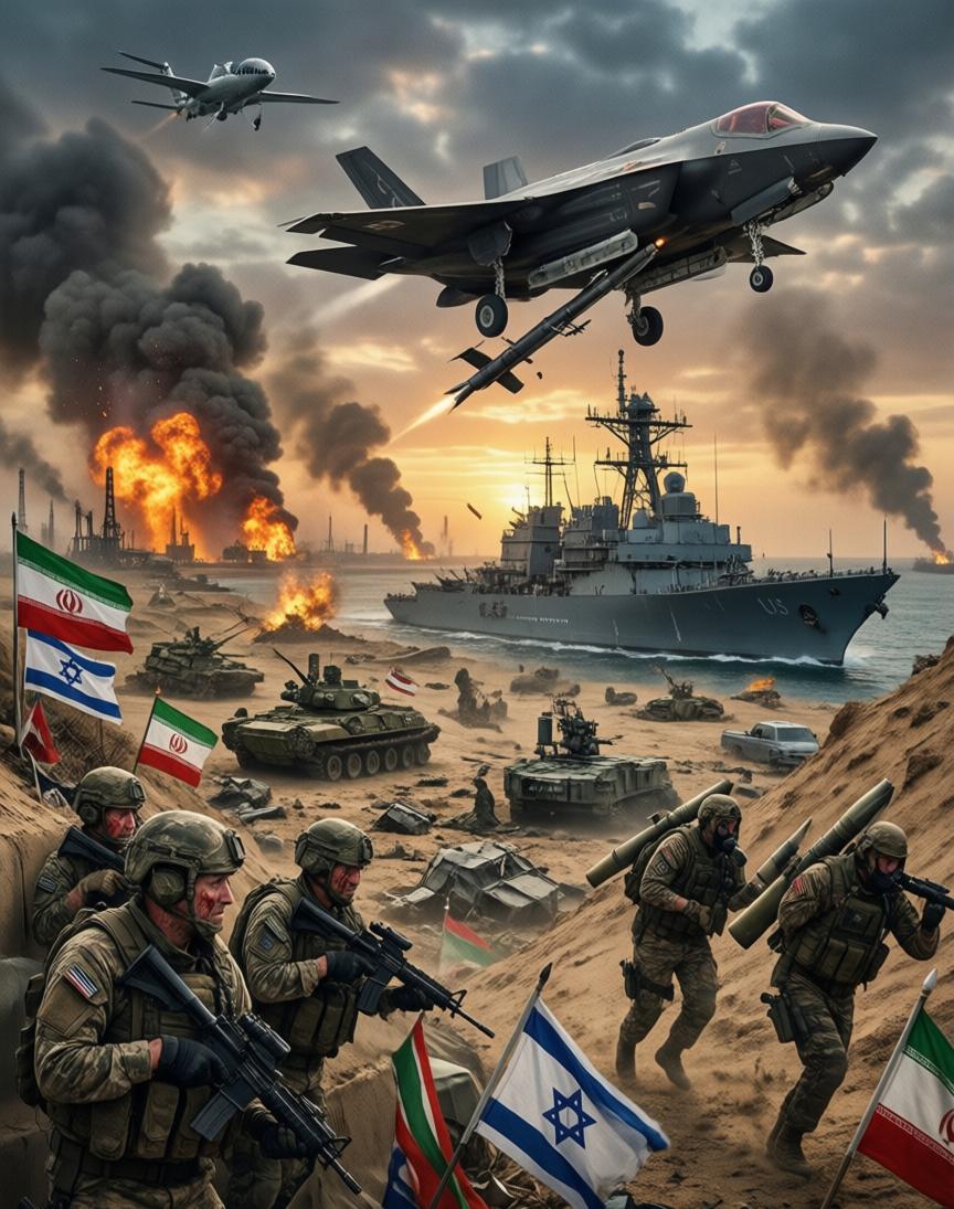 血战第17天！伊朗放大招、以军死磕三周，美以伊冲突彻底失控3月16日，是美以