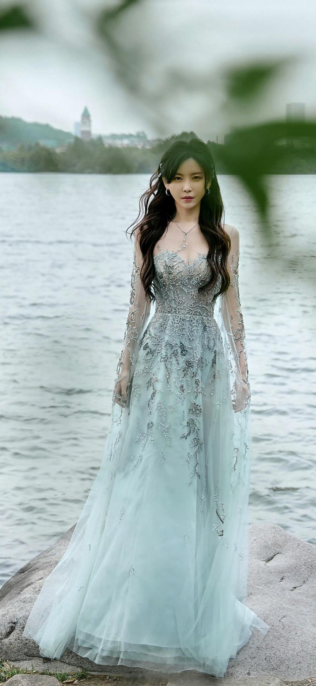 于文文仙女纱裙