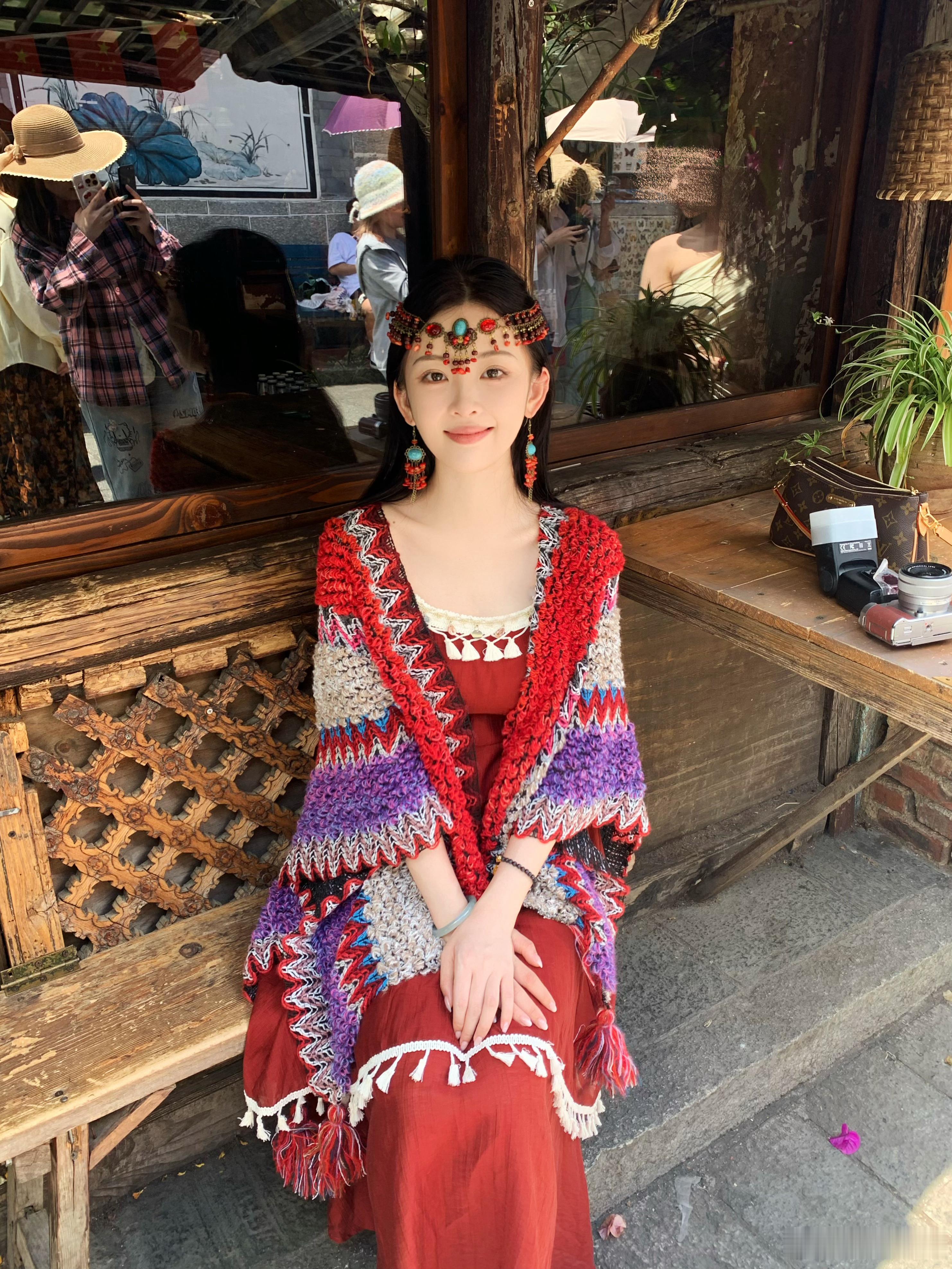 来大理当一天美女​​​
