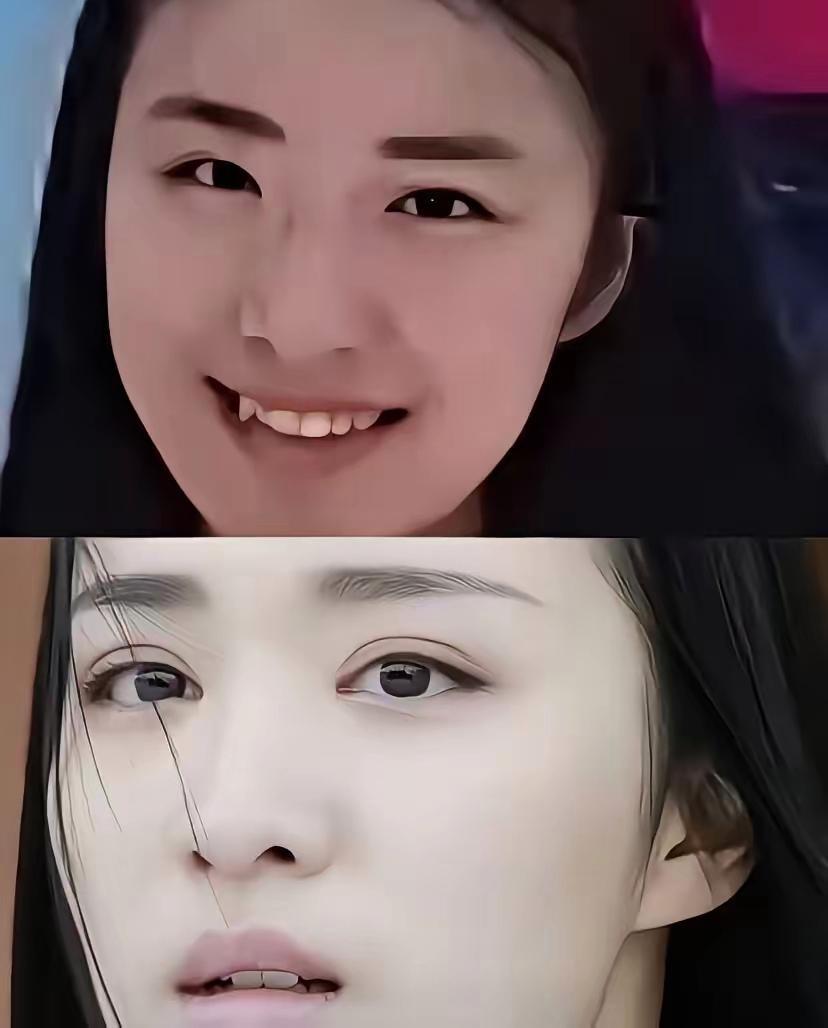 王楚然早期内双的照片被翻出来了。照片里的她，眼睛没现在这么大。气质倒是没变