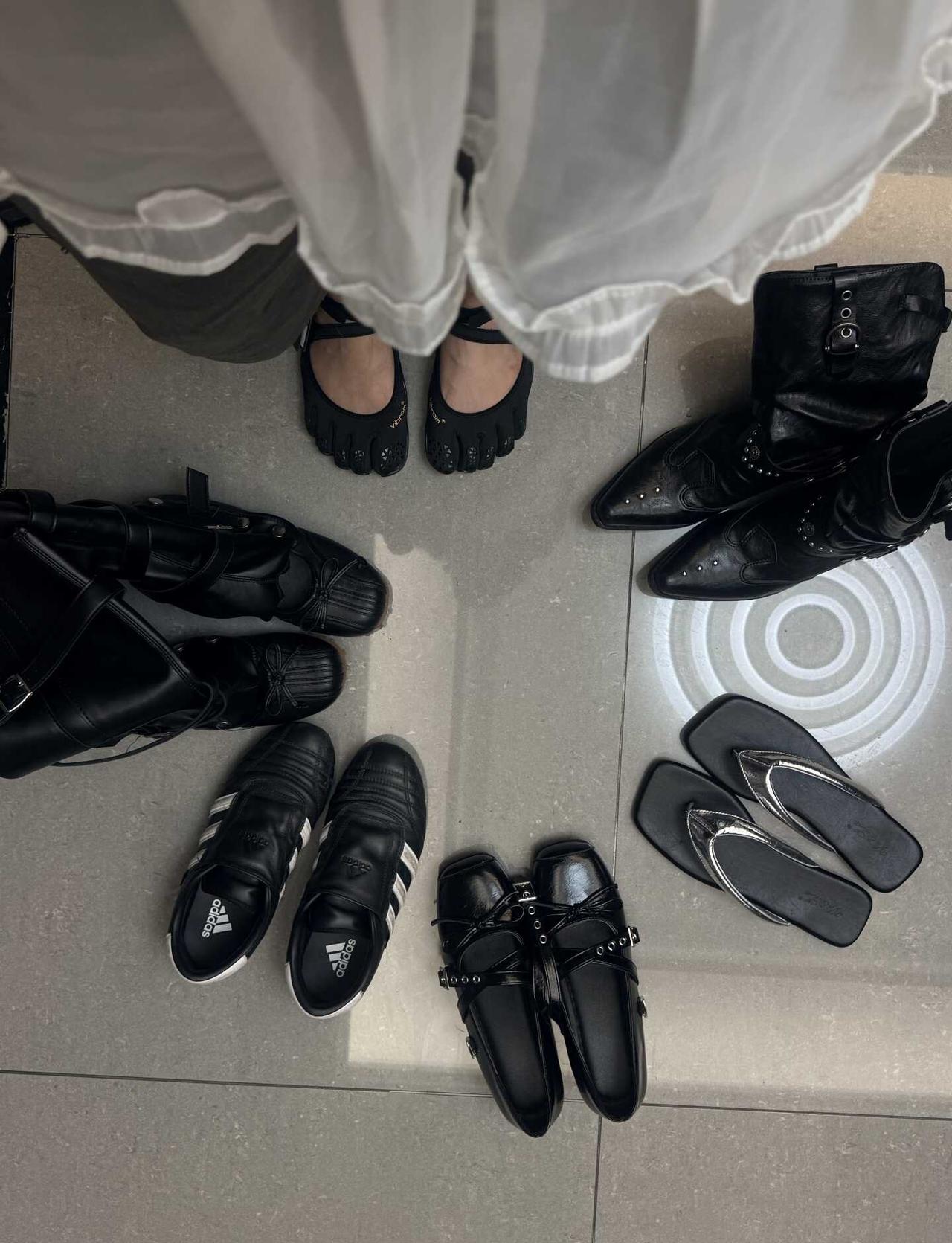 allblack近期爱鞋全家福⚫️黑色鞋子颜色的尽头是黑色鞋子合集