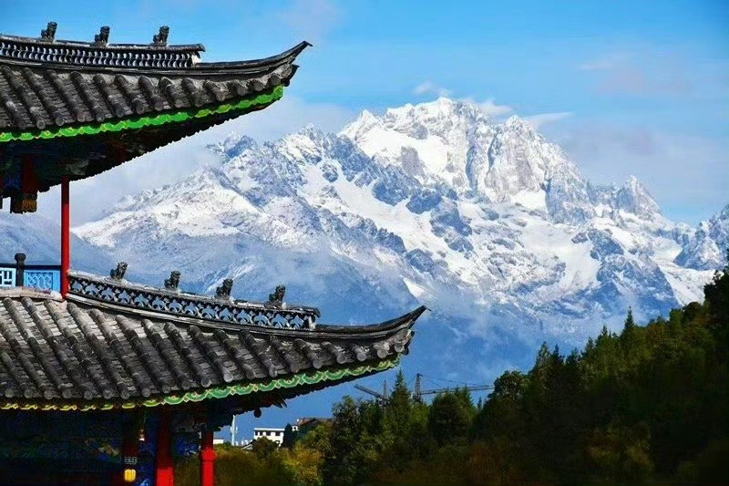 丽江·黑龙潭，从丽江古城寻水源而上，人间仙境似的园林，就在不远处。