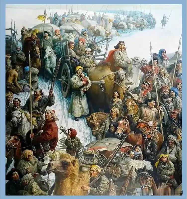 土尔扈特为什么那么坚定要东归？沙俄抽兵太狠。当时俄国叶卡捷琳娜二世对外用兵。