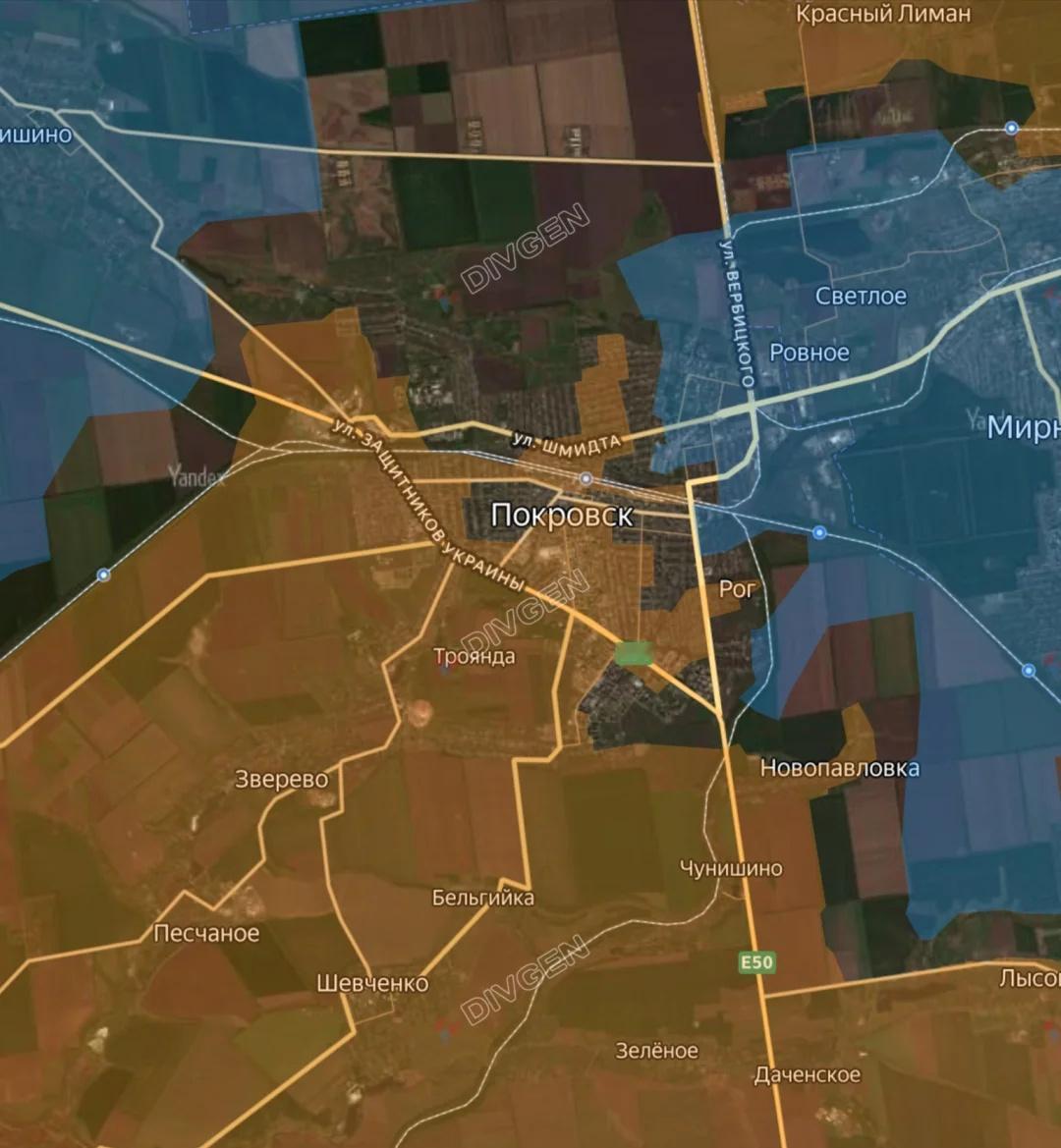 红军城局势11.1俄军在城北的战斗已经将城东和城西的乌军分开，现在缺口只剩3.