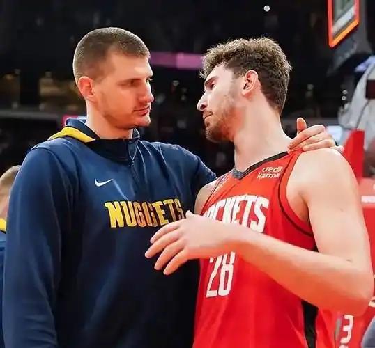 火箭掘金二番战，看好火箭明天早上10：30，火箭将在客场，迎