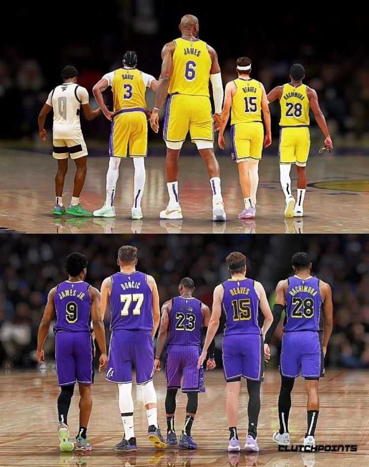 本赛季是詹姆斯职业生涯23年以来，第一次不是球队的核心。东契奇是第一个能从老詹手