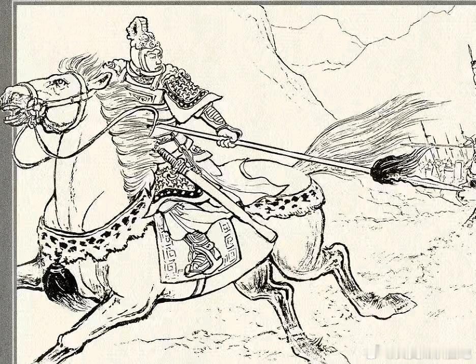 三国“马超休得放肆。”一声断喝，一员曹将挺刀赶到。此时已被马超杀的只有