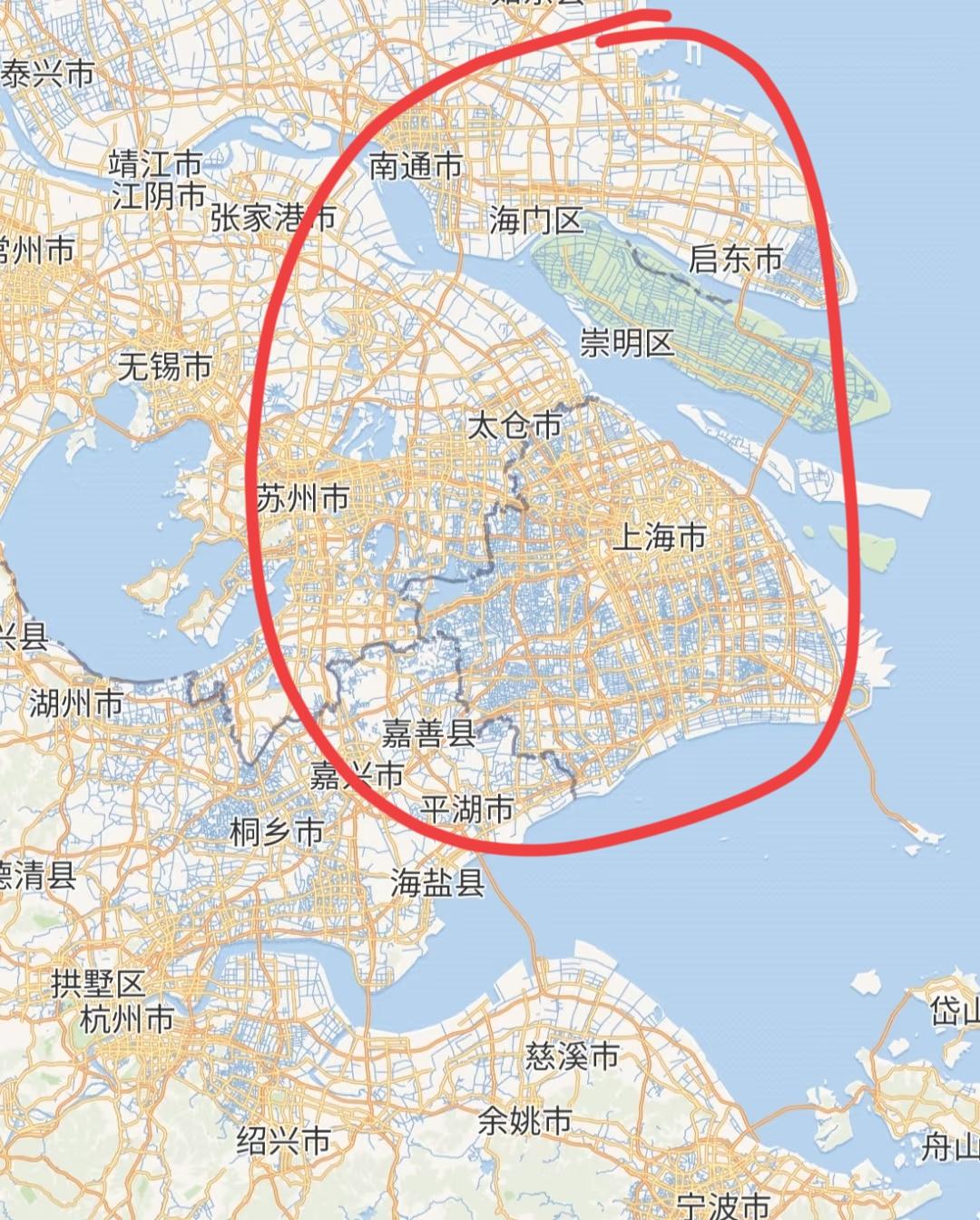 讲真，江浙沪的水网真比路网还密集吗？还有能与之抗衡的水域吗？[送