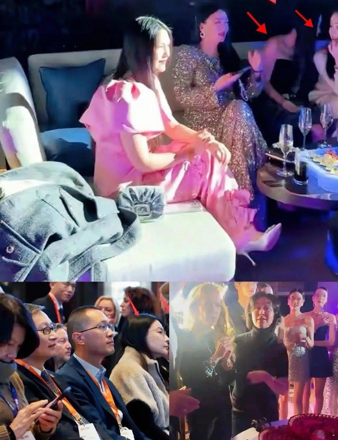 在真正的资源圈里，你穿什么根本不重要。重要的是你坐在哪里。李湘带女儿盛装出席高端