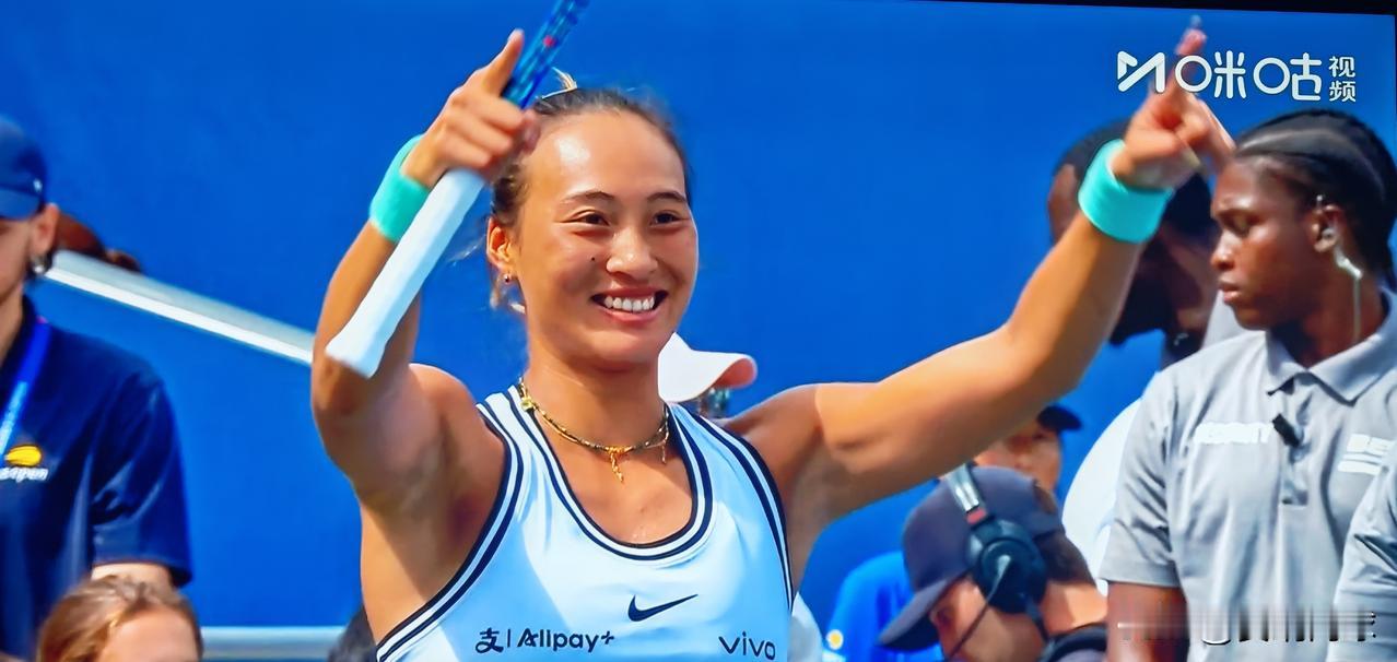 2026美网女单第三轮🇨🇳Q郑钦文121以1:6/7:6³/7:5击败